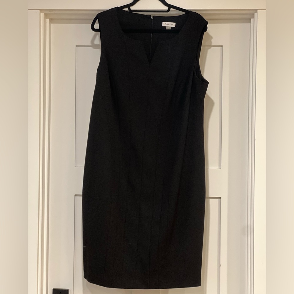 Black Calvin Klein dress